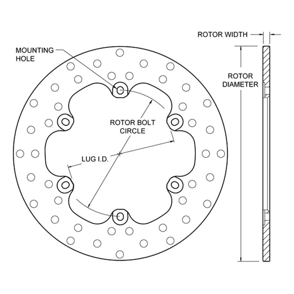 Wilwood 1603306 Brake Rotor