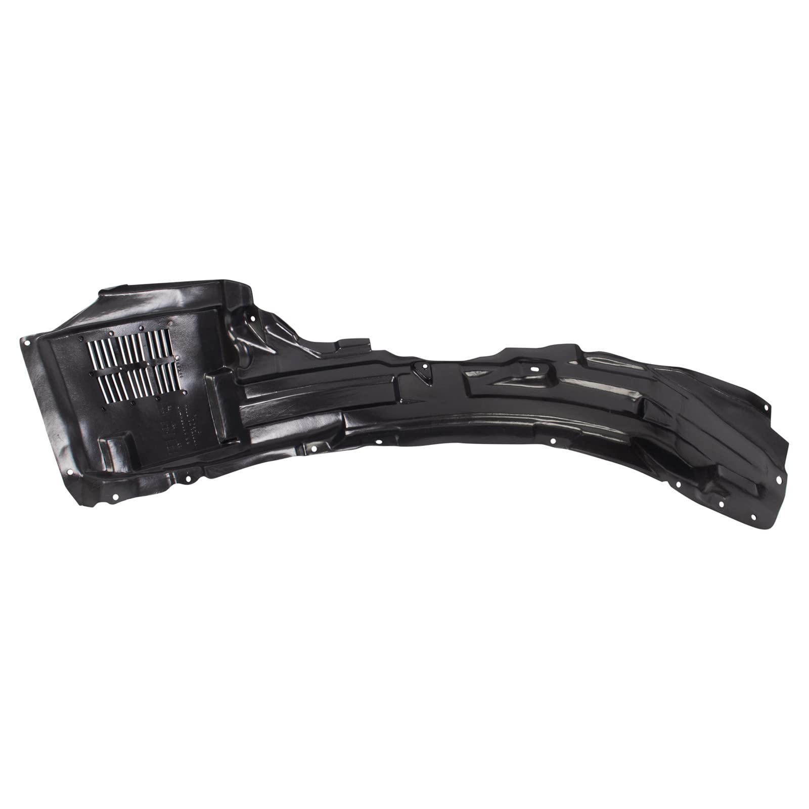 Trq Inner Fender Liner Set Compatible With 2010-2015 Mitsubishi Lancer Mi1248131 Mi1249125