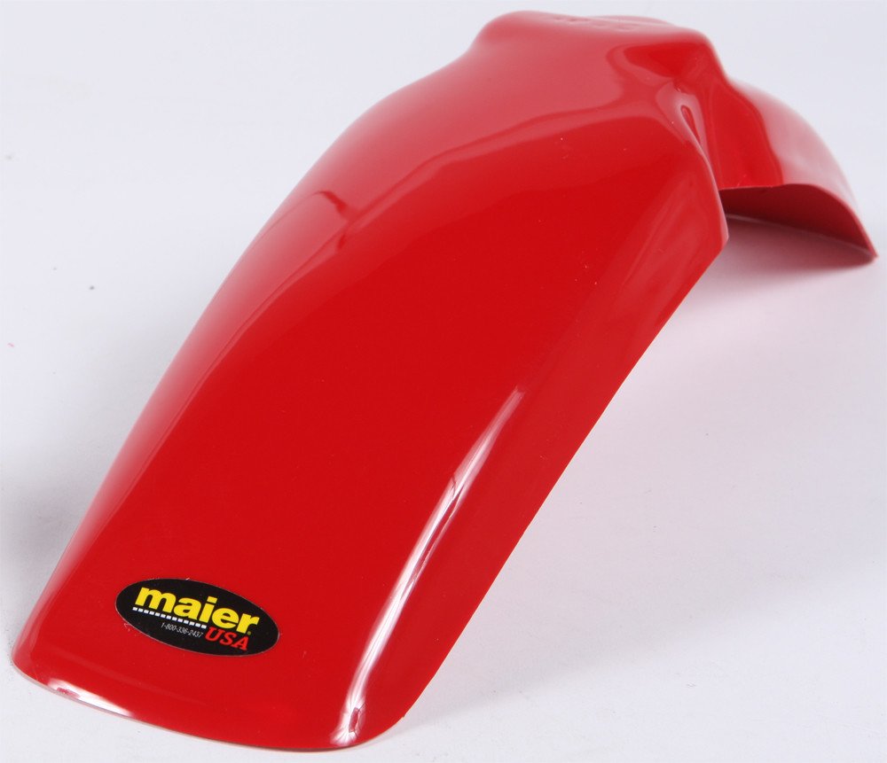 Maier 136002 Front Fender Red Fits 77-78 XR75 and 79-82 XR80
