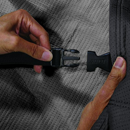 Adco 52275 Toy Hauler Designer Series Sfs Aquashed Cover, Fits 30'1 - 33'6 Trailers, Gray