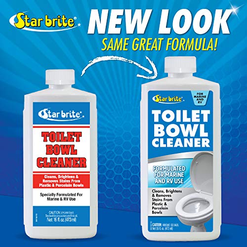 Star Brite Toilet Bowl Cleaner For Boat, Rv - Removes Stains, Fresh Scent 16Oz (086416)