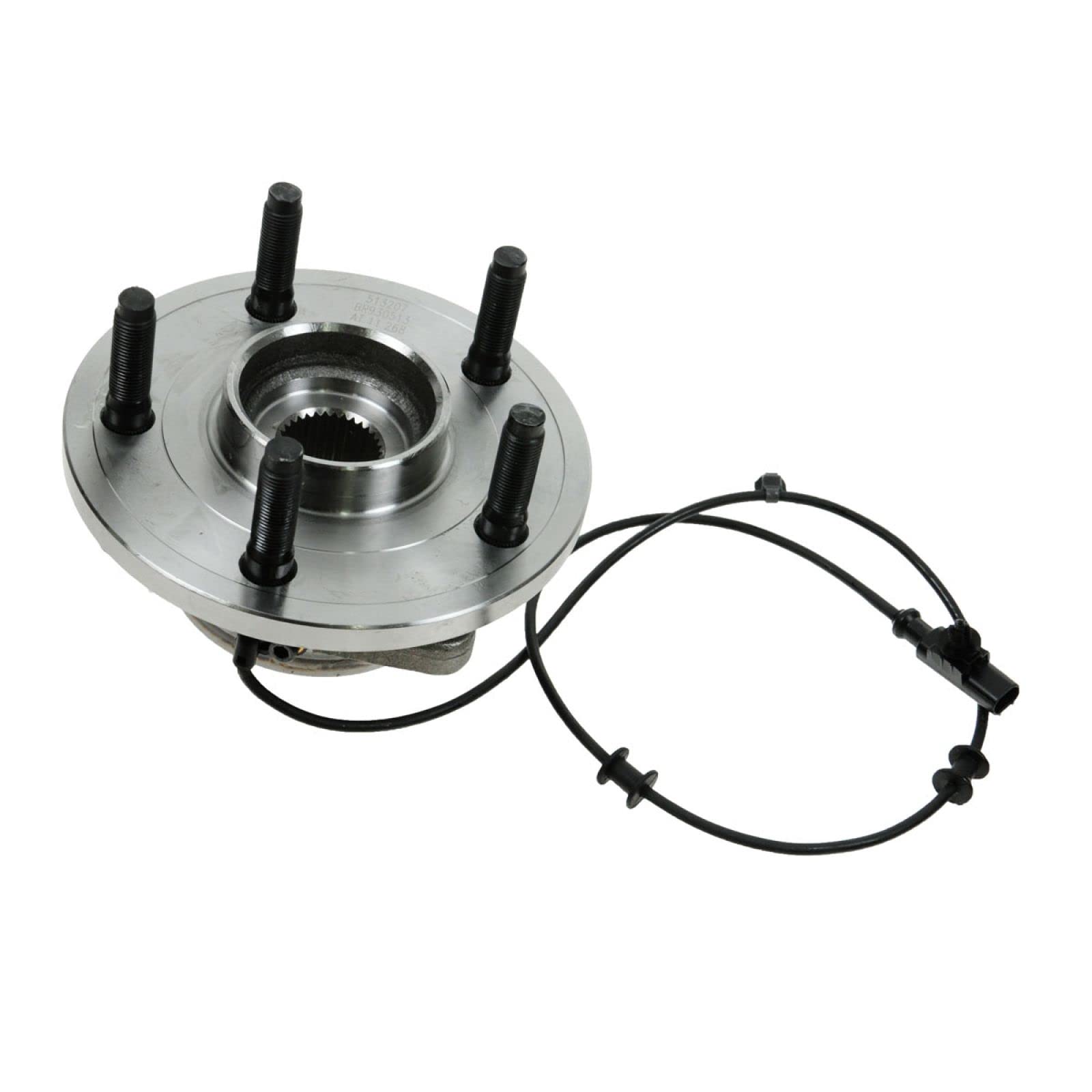 Trq Front Wheel Hub Bearings Assembly Set Compatible With 2004-2005 Dodge Durango