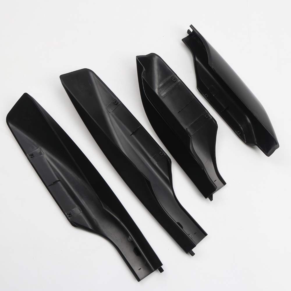 High Flying Car Accessories Black Roof Rack Rails End Cap Protection Cover Shell For Toyota Rav4 2006-2012