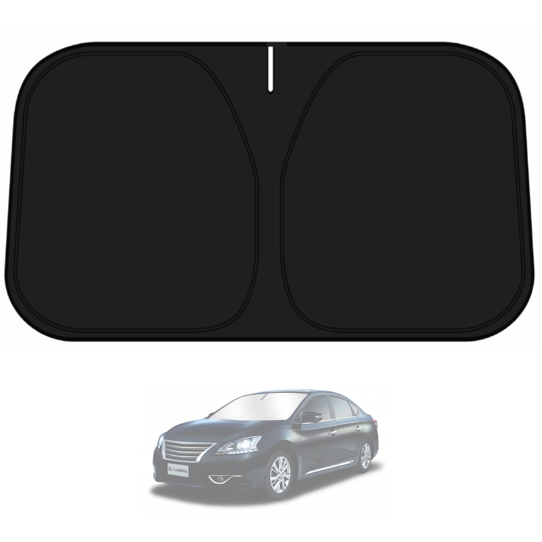 DLumina Windshield Sun Shade for 20142019 Nissan Sentra Accessories, Front Window Sunshade Sun Visor Protector Block UV Rays H