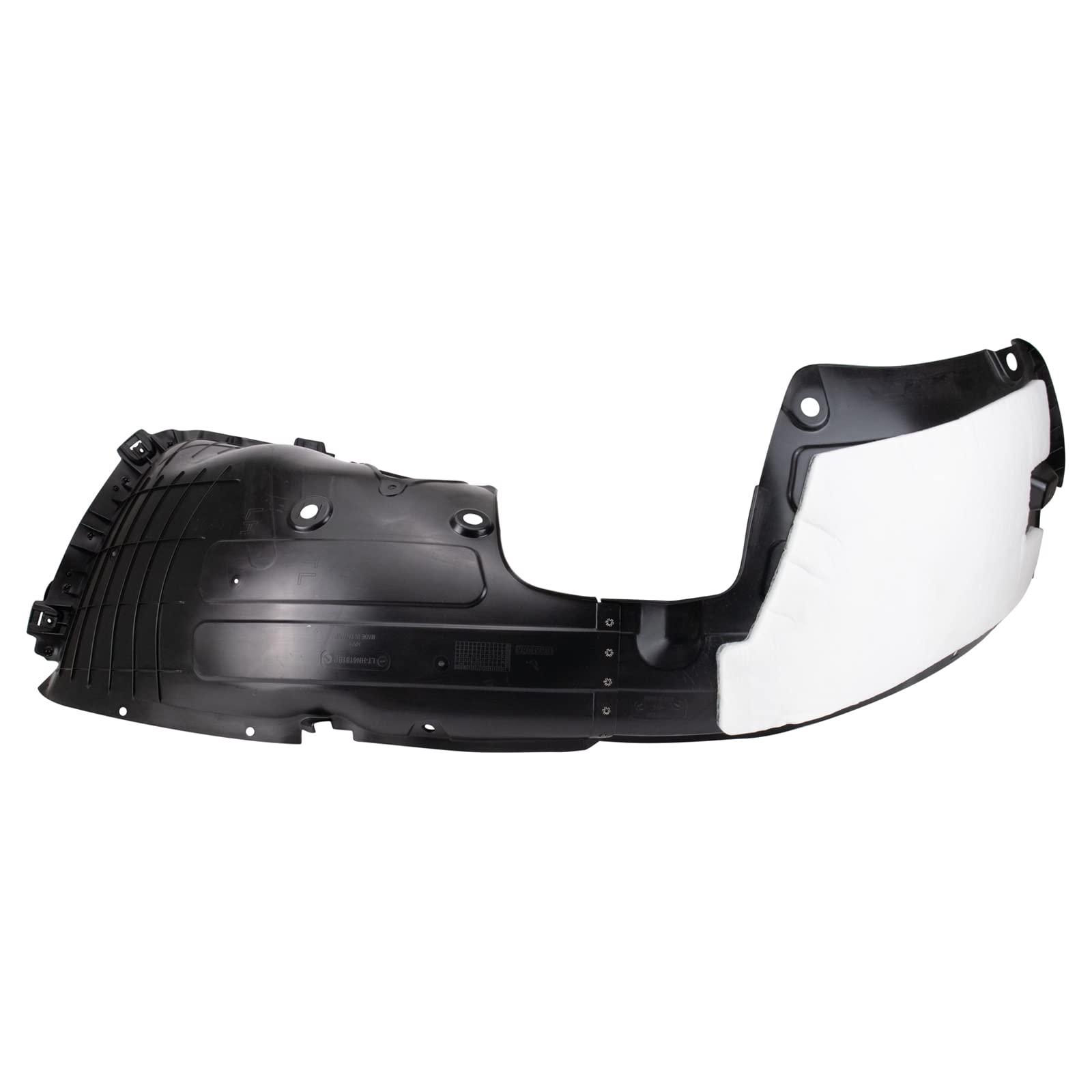 Trq Front Inner Fender Liner Set Compatible With 2016-2018 Hyundai Tucson Hy1248185 Hy1249185