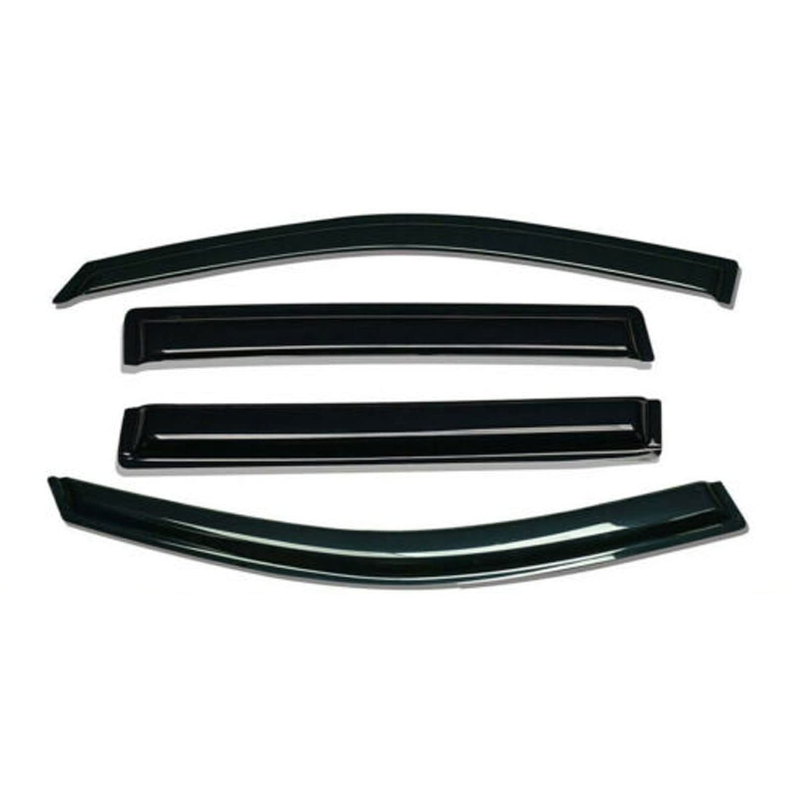 Zzdsnj Rain Guard 4-Piece For 2018-2022 Chevy Traverse Windows Visor Shield Shade Smoke