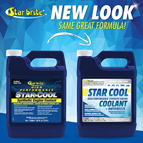STAR BRITE Star-Cool Premium Synthetic PG Engine Coolant - 64 OZ (033264)