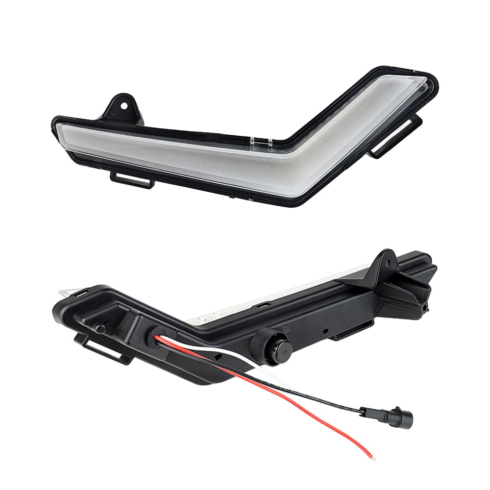 Akmties Can Am Defender Led Turn Signal Light Daytime Lamp Kit With White Amber Compatible With 2020-2021 Defender Max Can-Am Commander