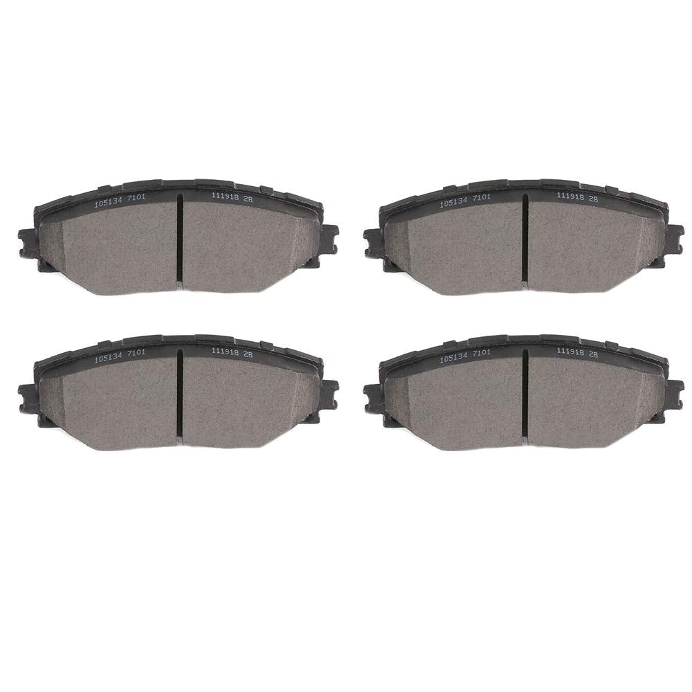 Cciyu Ceramic Front Brake Pad Set Fit For 09-10 For Pontiac Vibe,For Scion Im,Tc,17-18 For Toyota Corolla Im,09-13 For Toyota Ma