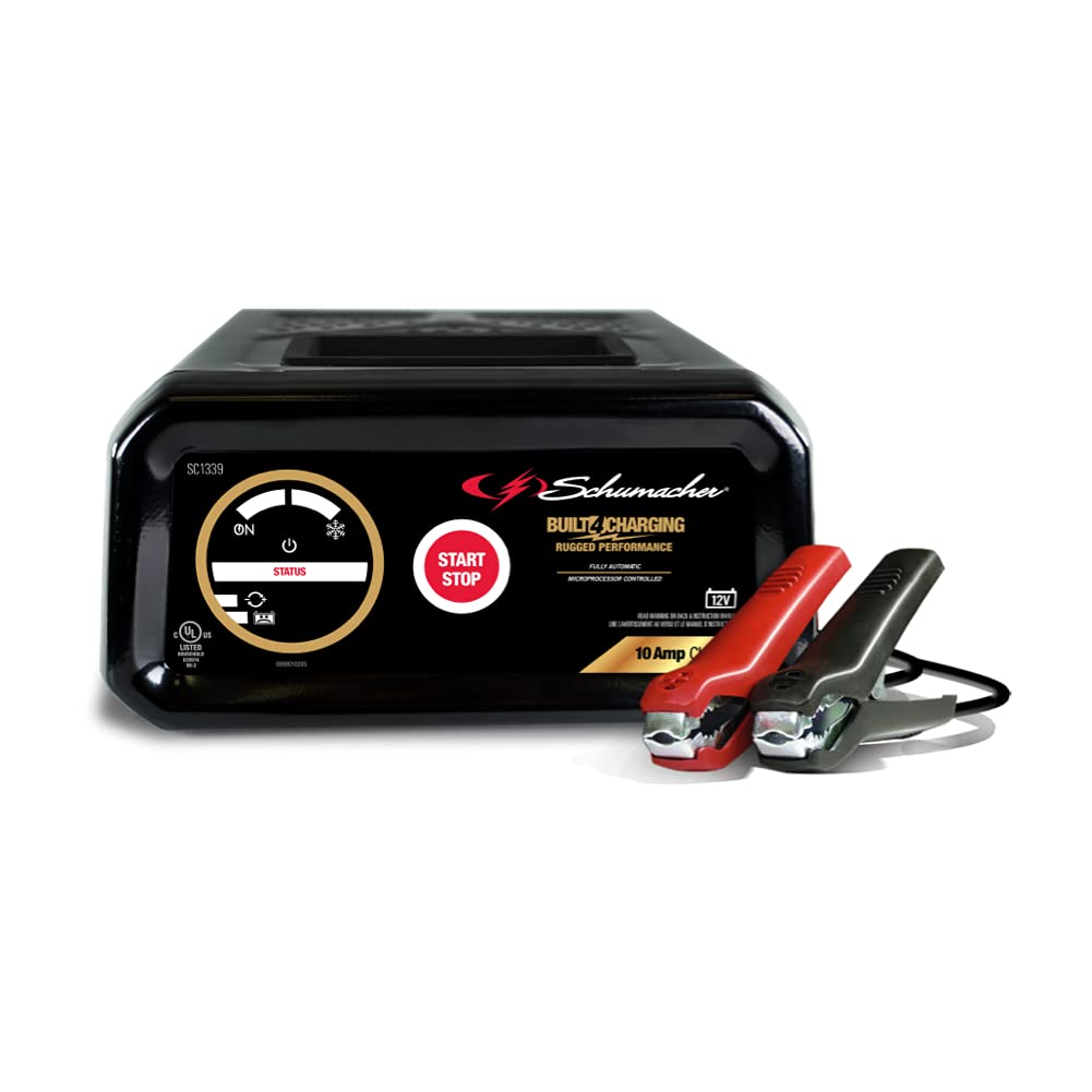 Schumacher Sc1339 12V Fully Automatic Battery Charger And 10A Maintainer