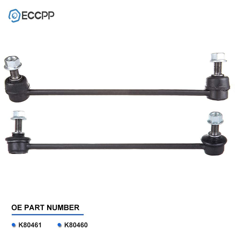 ECCPP Front Sway Bar End Links Stabilizer for Chevrolet Equinox 2005-2009 for Pontiac Torrent 2006-2009 for Saturn Vue 2002-2007 Front Steering Links (2pcs)