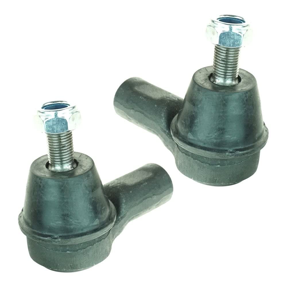 TRQ Front Outer Tie Rod Set Compatible with 2002-2006 Acura RSX 2003-2011 Honda Element