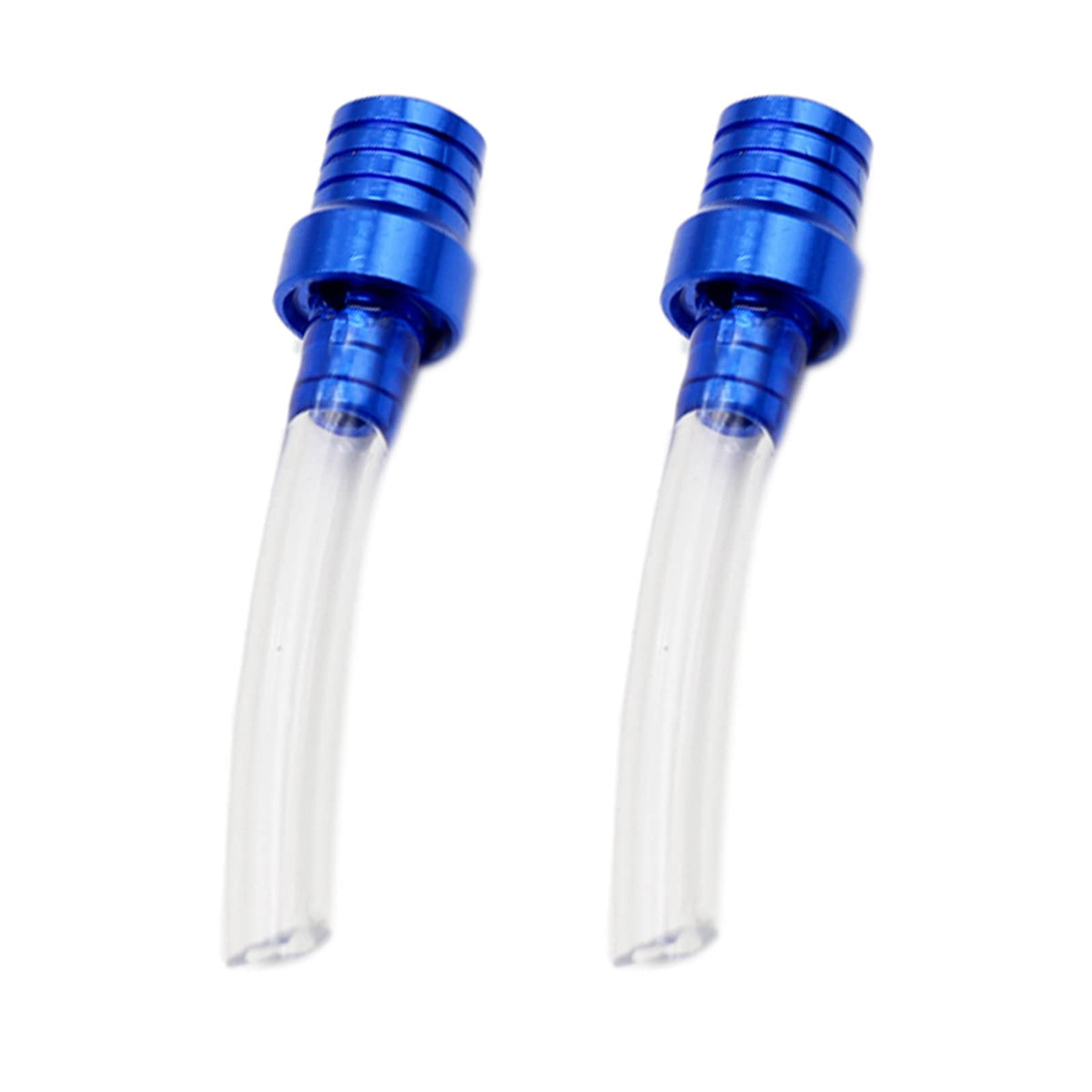 Joyyangfang 2Pcs Motorcycle Gas Cap Gas Tank Fuel Cap Vent Two-Way Breather Hose Tube Tank Valve Vent Universal Tube Hose Breath