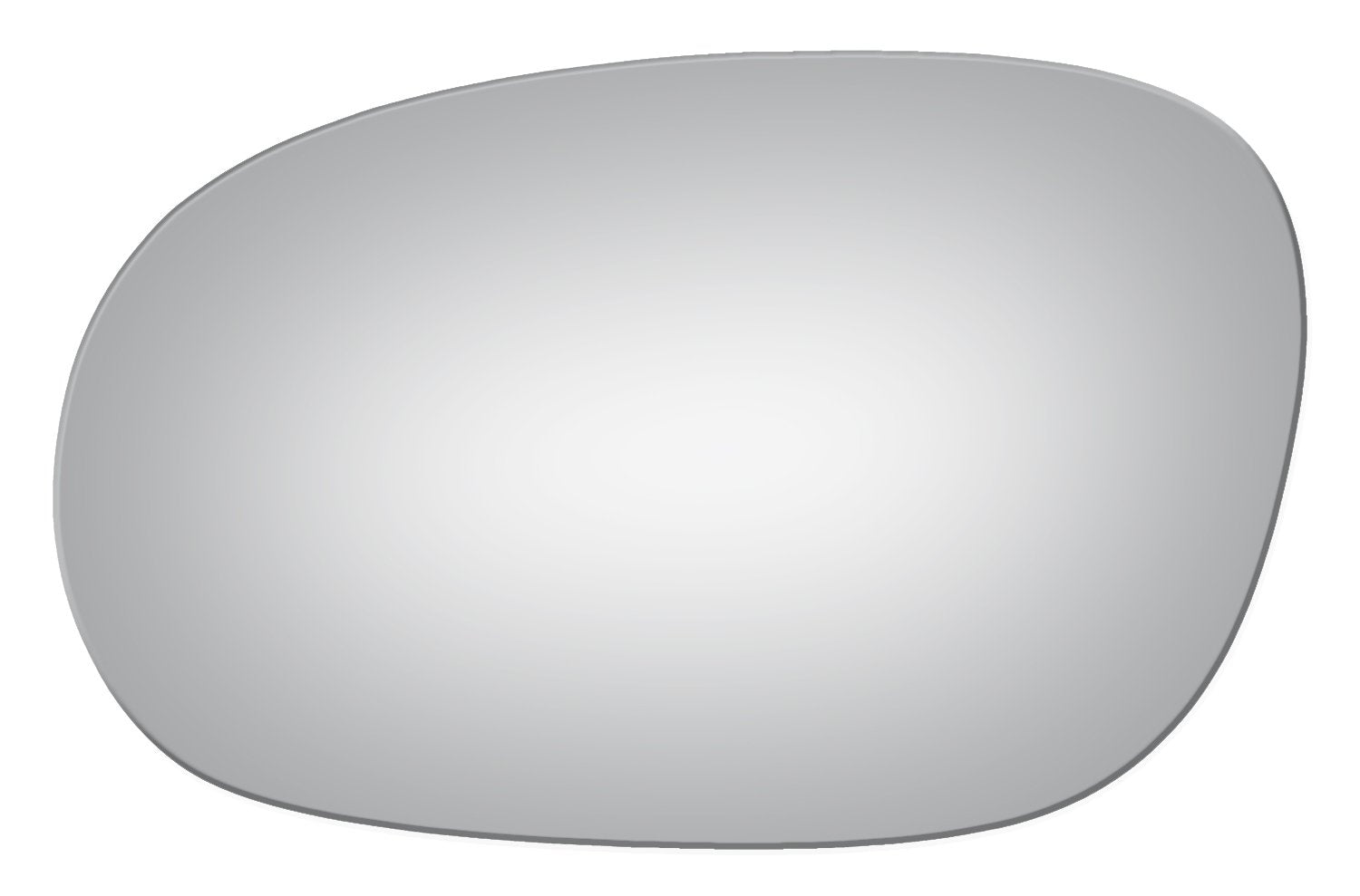 Burco 4312 Flat Driver Side Power Replacement Mirror Glass (Mount Not Included) For 08-15 Dodge Challenger (2008, 2009, 2010, 20
