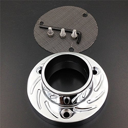 Xkmt-Exhaust Tip Muffler Power Compatible With Artic Cat Dvx400 Kawasaki Kfx400 Suzuki Lt-Z400 Chromed [B00Ywcakwu]