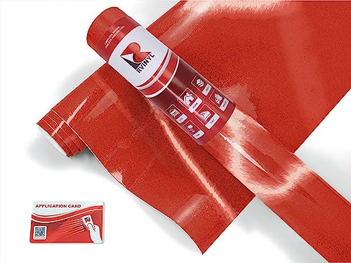 3M 680 Series Scotchlite Reflective Graphic Car Wrap Film in Ruby Red 82-2ft x 1ft - Gloss Finish Cast Vinyl Vehicle Sheet Roll 