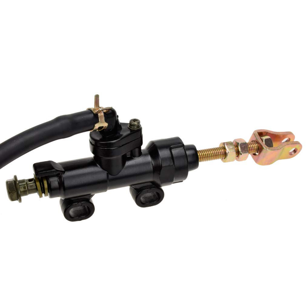 Hiaors Rear Brake Master Cylinder With Reservoir For Yerf Gx150 150Cc 3206 4206 3209 Go Kart Honda Atc-250R Chinese 70Cc 90Cc 11