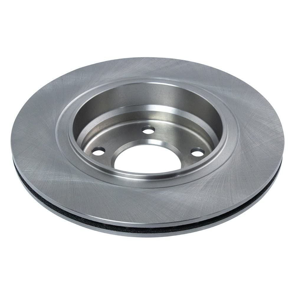 Trq Rear Brake Rotors Set Solid Compatible With 2000 Bmw 323Ci 323I 2001-2006 325Ci 2001-2005 325I 328Ci 1999-2000 328I