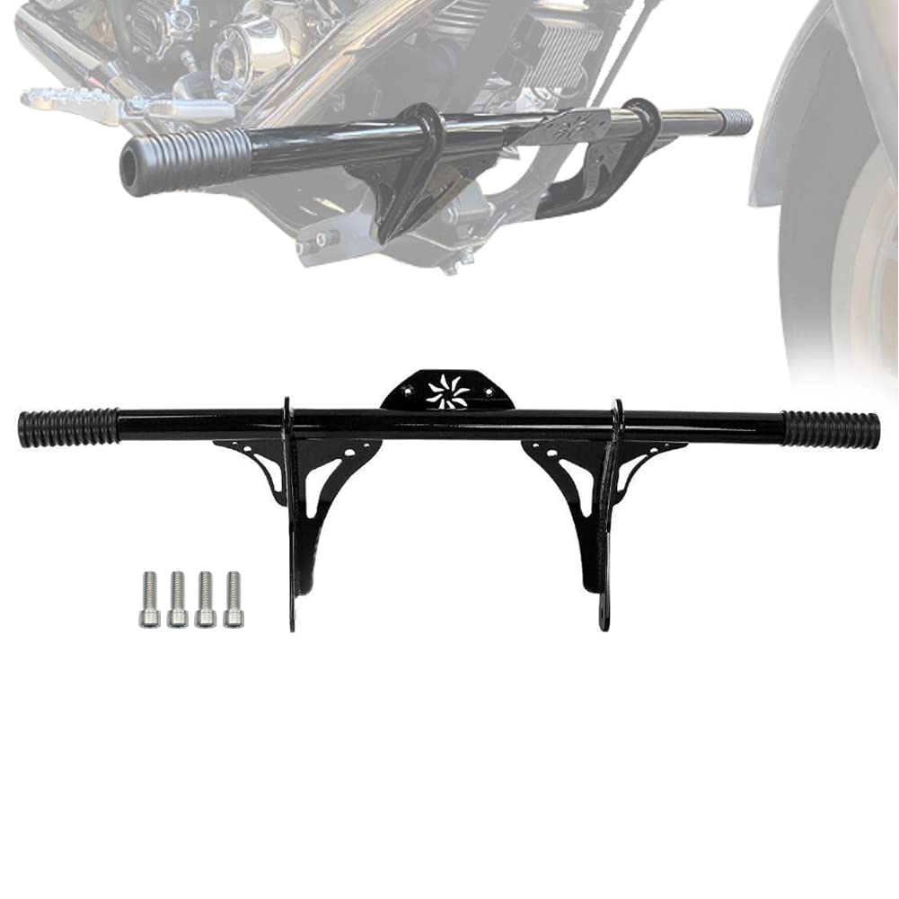 WOWTK Highway Peg Crash Bar Engine Guard fits for Harley Dyna Street Bob FXDB/I Fat Bob FXDF Low Rider FXDL/I Wide Glide FXDWG/I