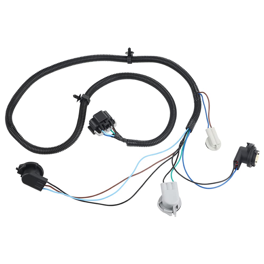 Wmphe 16531401 Driver Side Tail Light Wiring Harness Compatible With Chevy Silverado 1500 1500Hd 2500Hd 3500 2003 2004 2005 2006