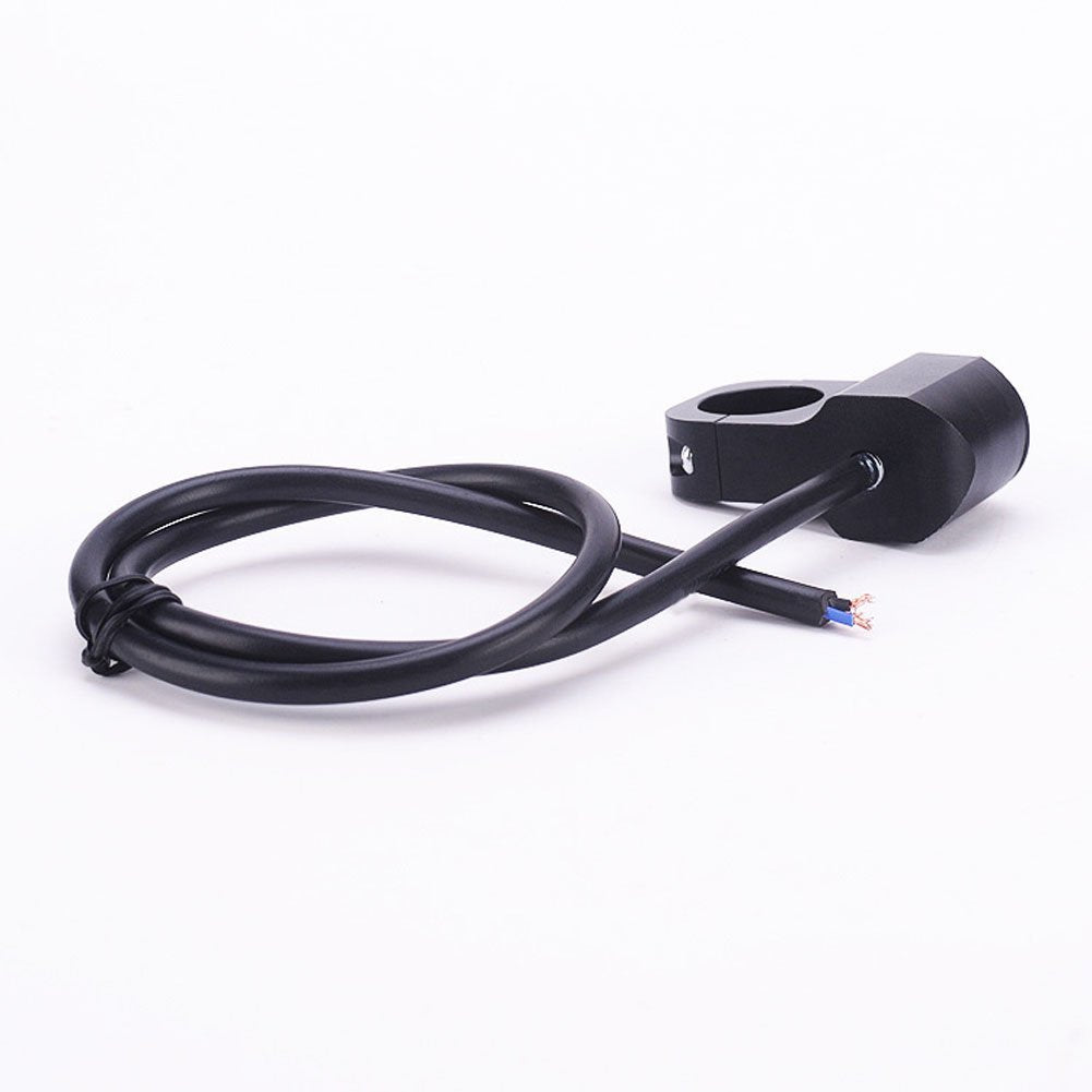 Carviya 12V Motorcycle Handlebar Turn Signal Switch CNC Aluminum with Indicator Light for 1'' 25mm Diameter Handlebar (for Fog L