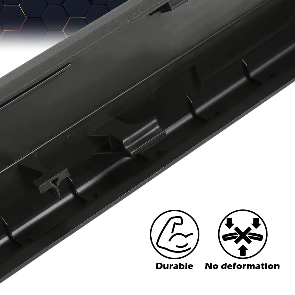 Pit66 Tailgate Molding, Compatible With Ford Super Duty F350 F250 2008-2016 8C3Z-9940602-Da, 8C3Z9941019Aa, 8C3Z9941018Aa 3Pcs F