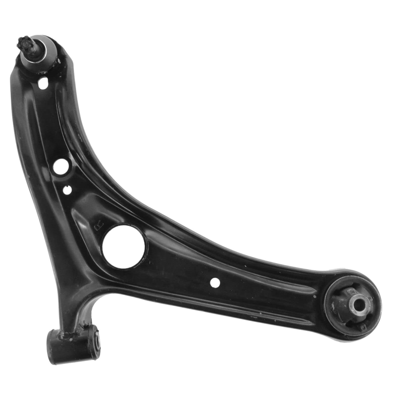 TRQ Front Suspension Kit Control Arm with Ball Joint Sway Bar Stabilizer Link Compatible with 2000-2003 Toyota Echo