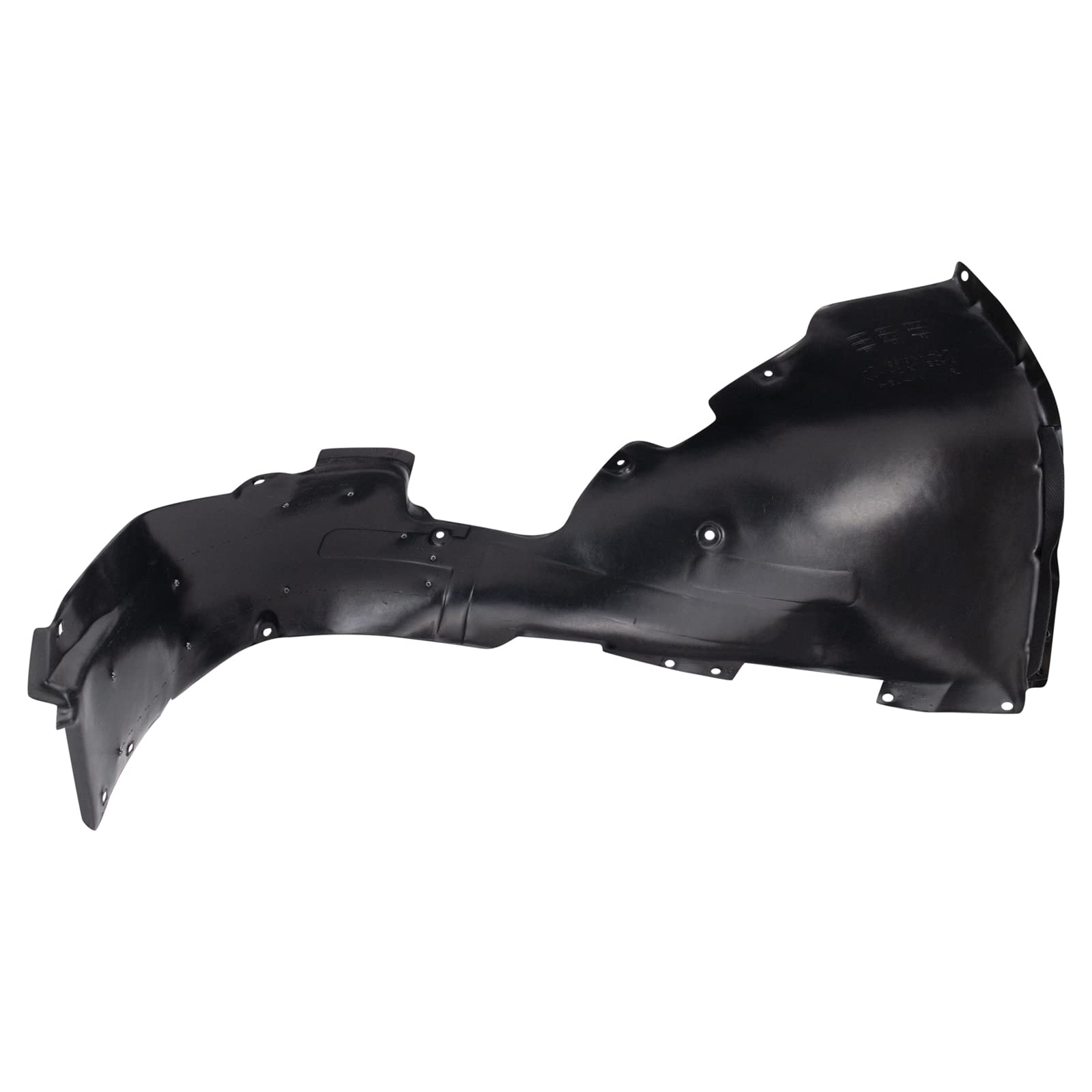 Trq Inner Fender Liner Set Compatible With 2017-2018 Hyundai Elantra Hy1248159 Hy1249161