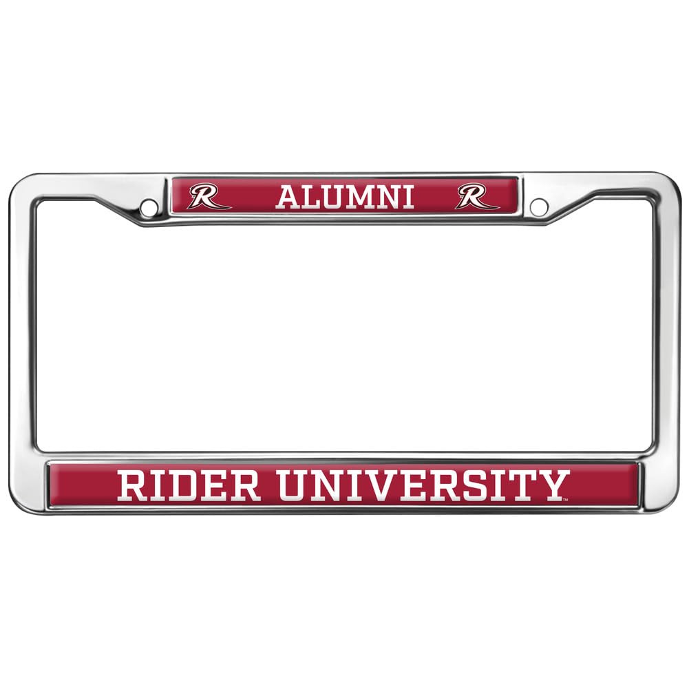 Rider University Alumni Full Size Standard License Plate Metal Frame
