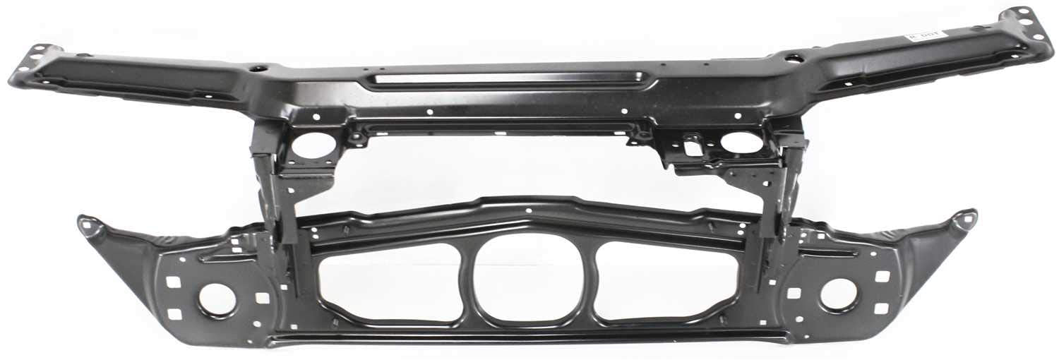 Evan-Fischer Radiator Support Assembly Compatible With 1999-2000 Bmw 323I Steel E46 Coupe/(Sedan/Wagon 99-05)