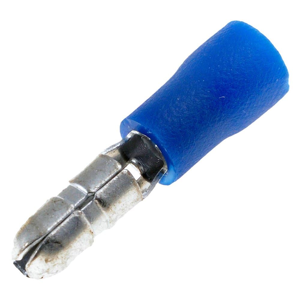 Dorman 85433: 16-14 Gauge Male Bullet Terminal, 157 In., Blue