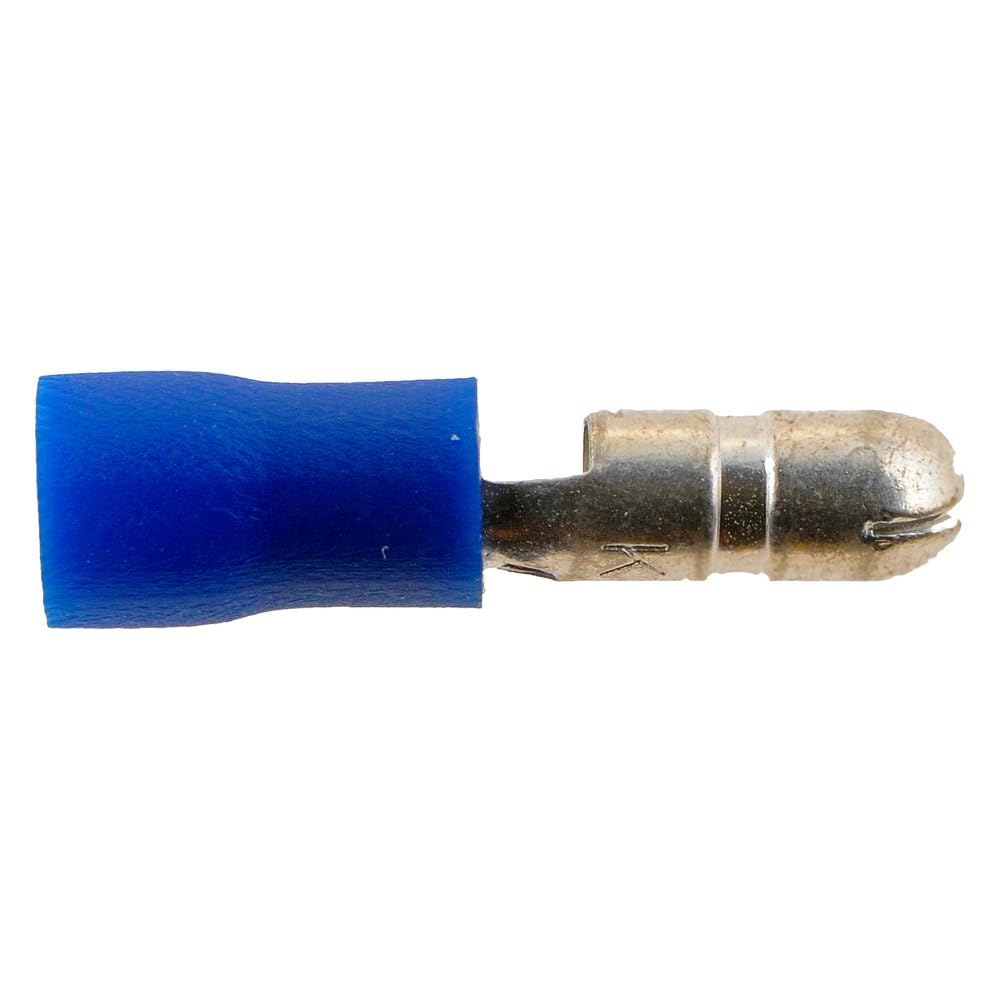 Dorman 85433: 16-14 Gauge Male Bullet Terminal, 157 In., Blue