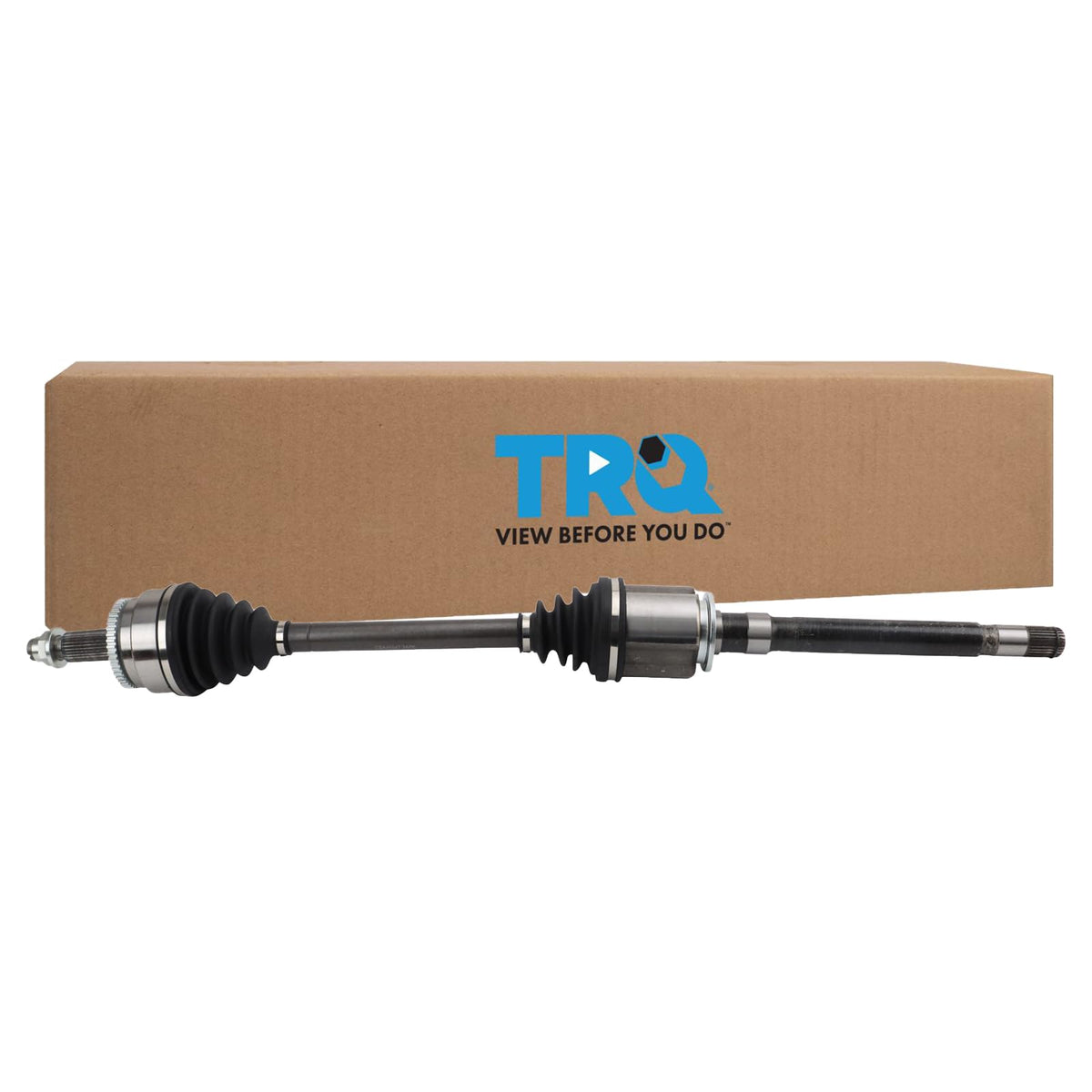 Trq Front Right Cv Axle Shaft Assembly Passenger Side Compatible With 2005-2009 Land Rover Lr3 2010-2013 Lr4 2006-2013 Range Rov