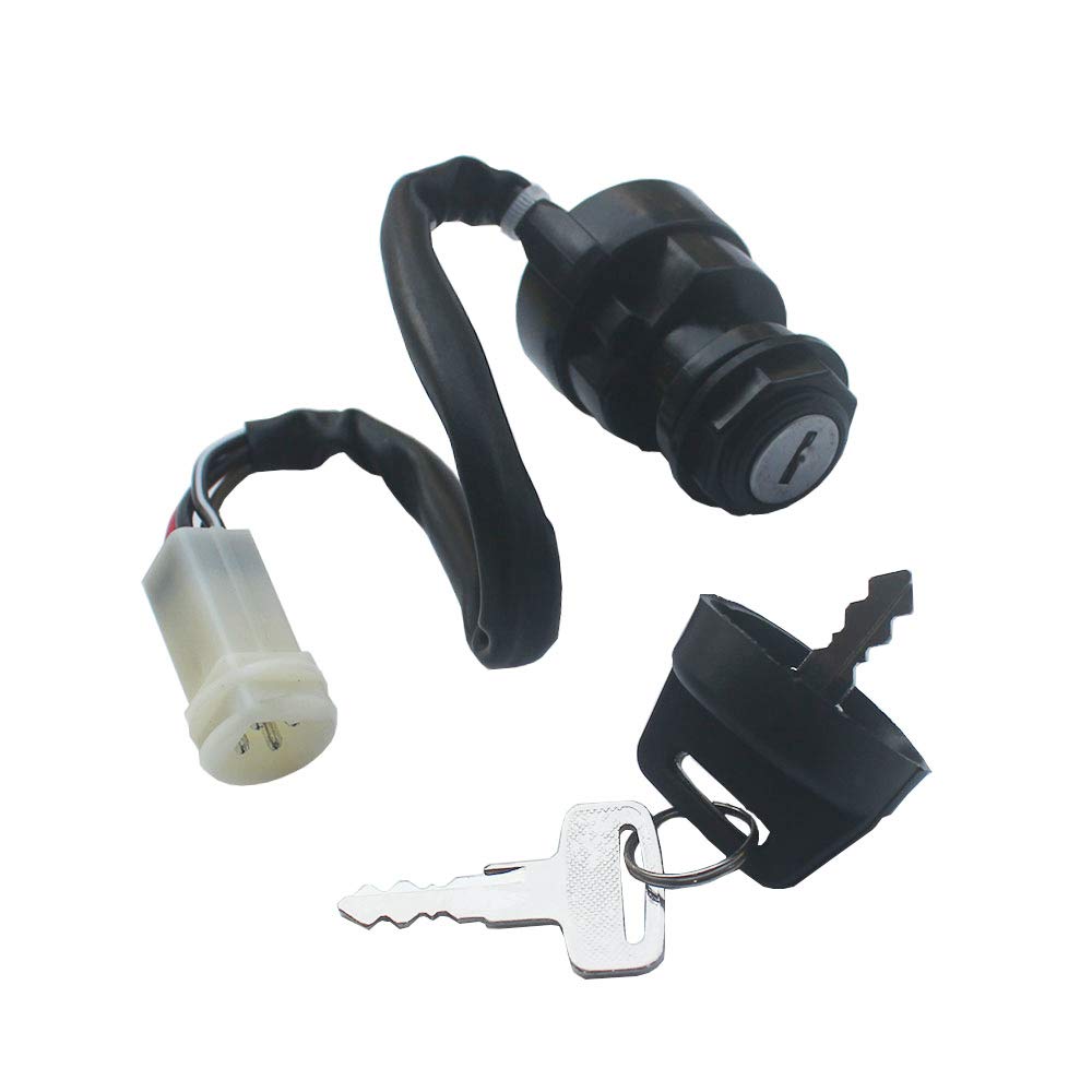 Kipa Key Ignition Switch For Yamaha Moto 4 Yfm 225 250 350 Atv 1986-1994 Big Bear 350 Yfm350 4Wd 1990-1994 Yfm350 Warrior 1987-1