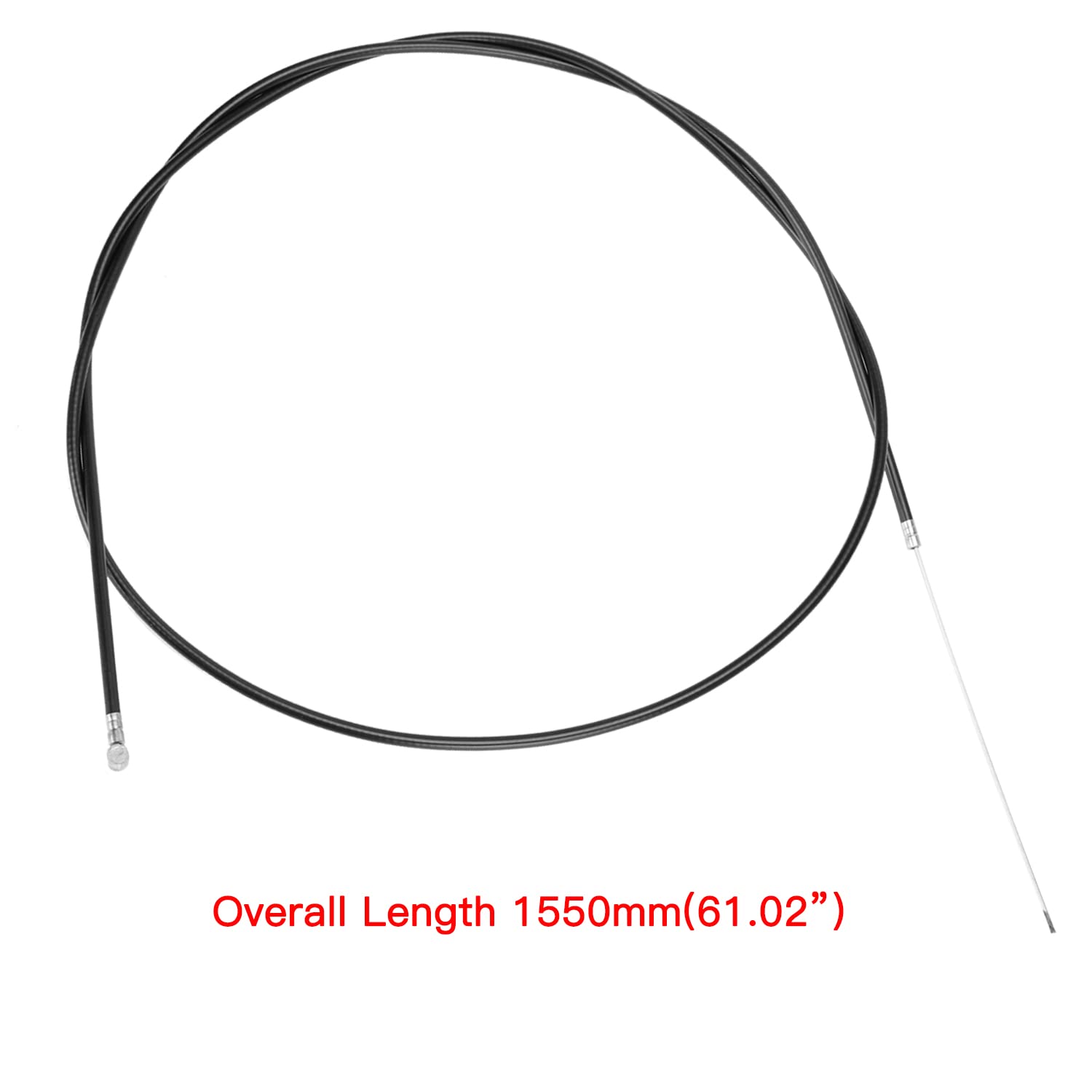 YOXUFA 7/8'' 22mm Left Brake Clutch Handle Lever 155cm Cable with Brake Pads for Coleman CT100U CC100X 98cc 3HP Baja Doodle Bug