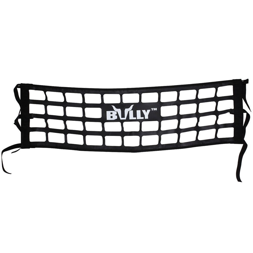 Bully Tr-02Wk Black Nylon Universal Fit Truck Heavy Duty Full-Size 50'' X 15'' Cargo Tailgate Net For Trucks From Chevy (Chevrol