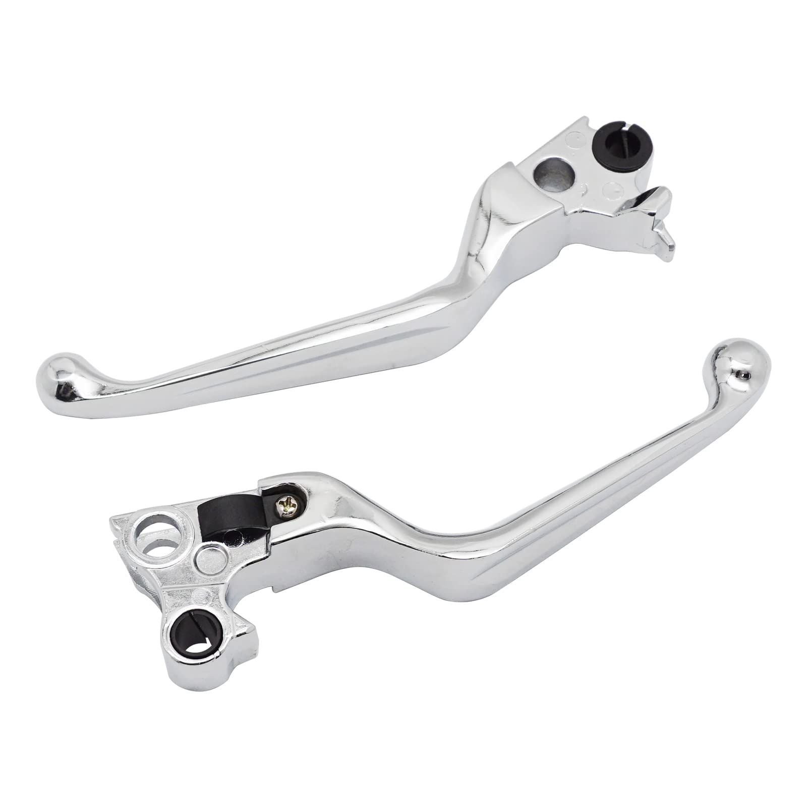 M Mati Black Brake Clutch Lever For Harley Davidson Sportster 883 1200 Softail Road King Dyna Electra Glide Street Bob Night Tra