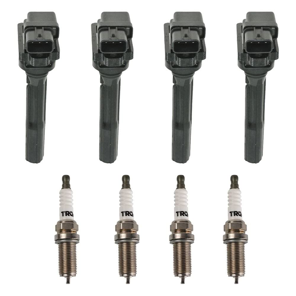 Trq Ignition Kit Ignition Coil Spark Plugs Compatible With 1999 Chevrolet Tracker Suzuki Esteem 1998 Sidekick 1999-2000 Vitara
