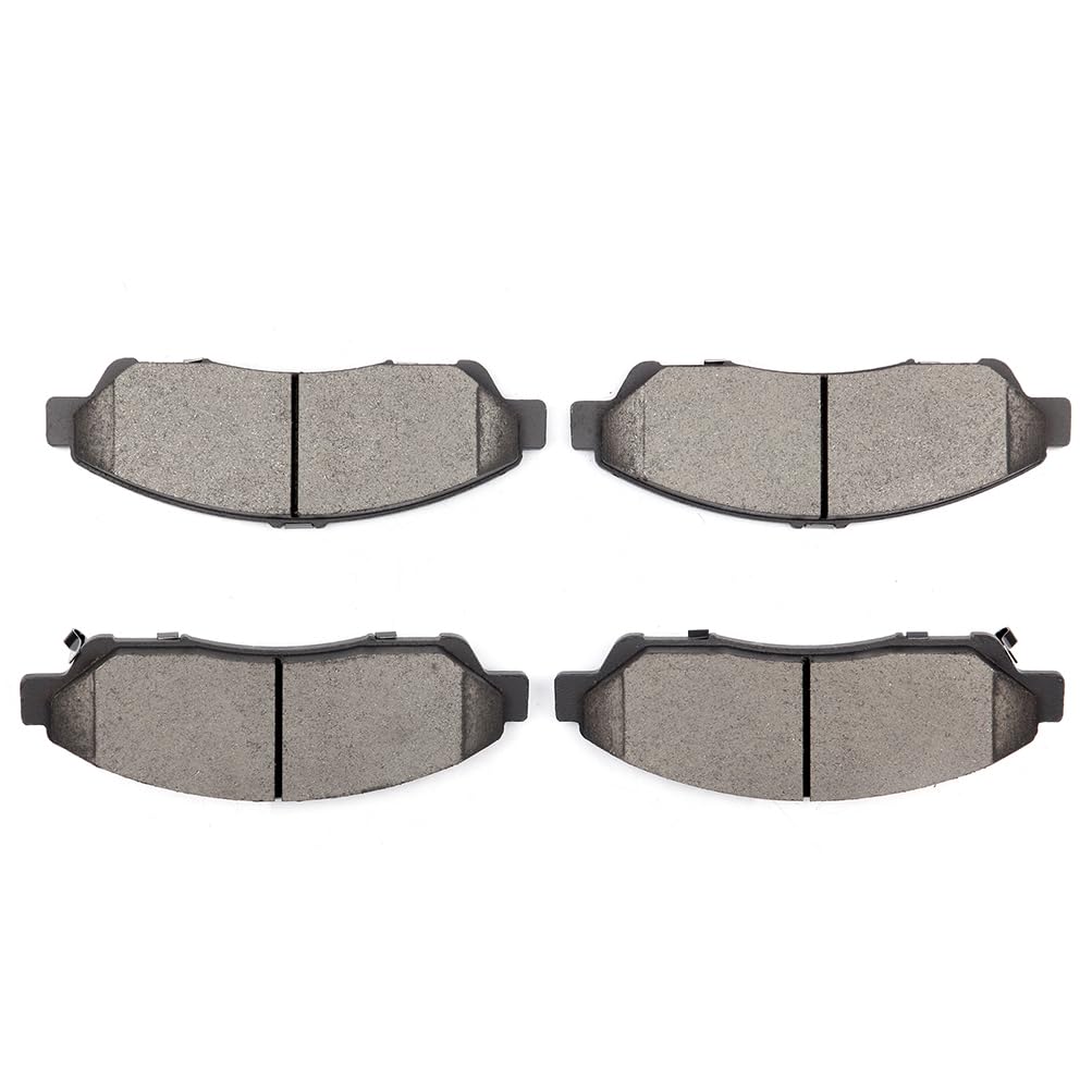 SCITOO Disc Brake Pads Kits D1280-8396 Ceramic Front Brake Pads Set Fit For Acura For MDX 2007-2013,For Acura For ZDX 2010-2013,