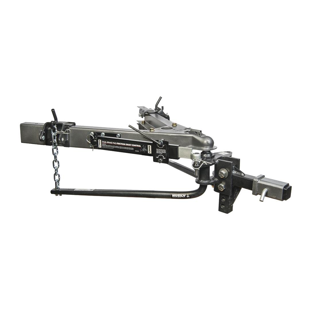 Husky 31995 600Lb Weight Distribution Hitch With Sway Control And 2' Ball
