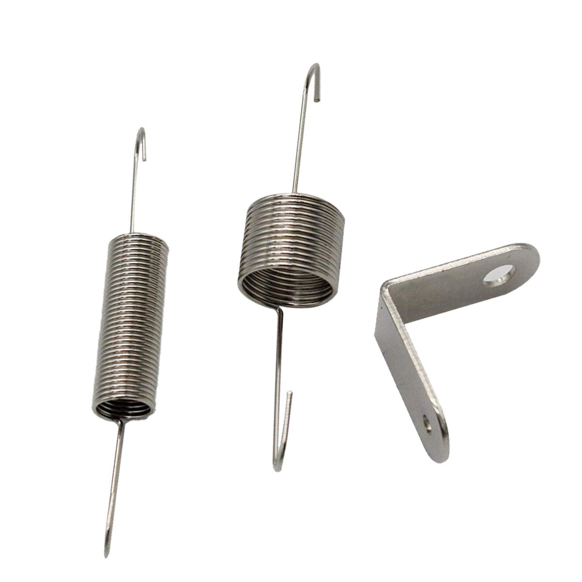 Gskmotor Throttle Return Spring Bracket And Dual Springs Chrome For Sbc Bbc Chevy Ford 302 350