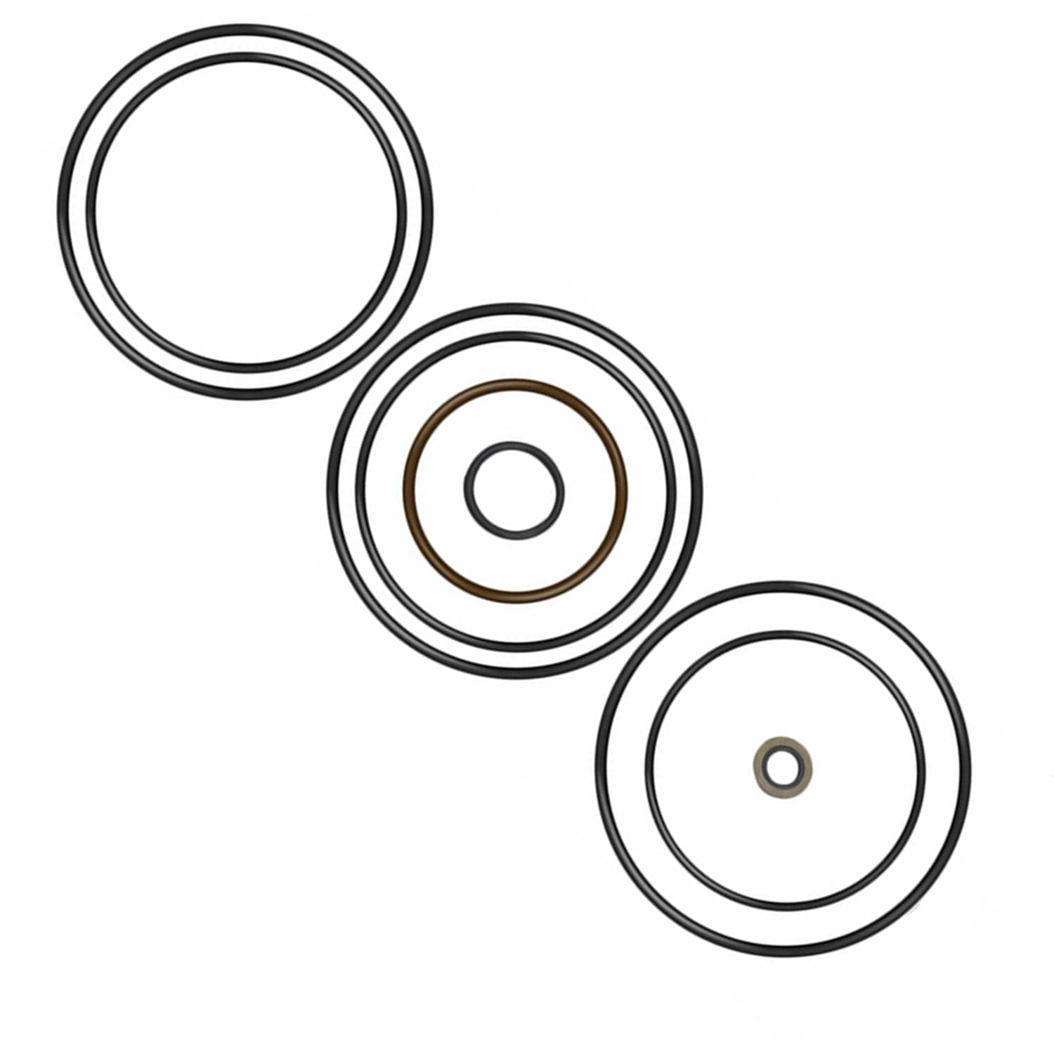 5006373 Gearcase Seal Kit - by Huthbrother, Compatible with Johnson Evinrude 396354 434516 437752 437753 438278 439141 5000411,