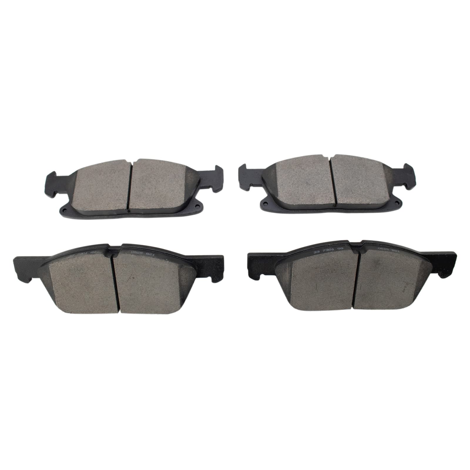 TRQ Front Brake Pads Ceramic Compatible with 2015-2020 Ford Edge 2017-2019 Fusion 2017-2020 Lincoln Continental 2016-2018 MKX 20