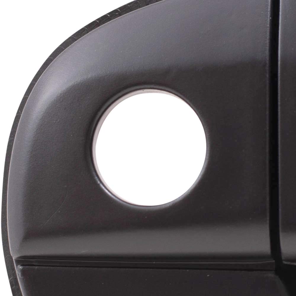 AutoandArt Brock Replacement Set Outside Exterior Front Door Handles w/Keyholes Compatible with 04-08 Aveo Aveo5 G3 96409548 96409549