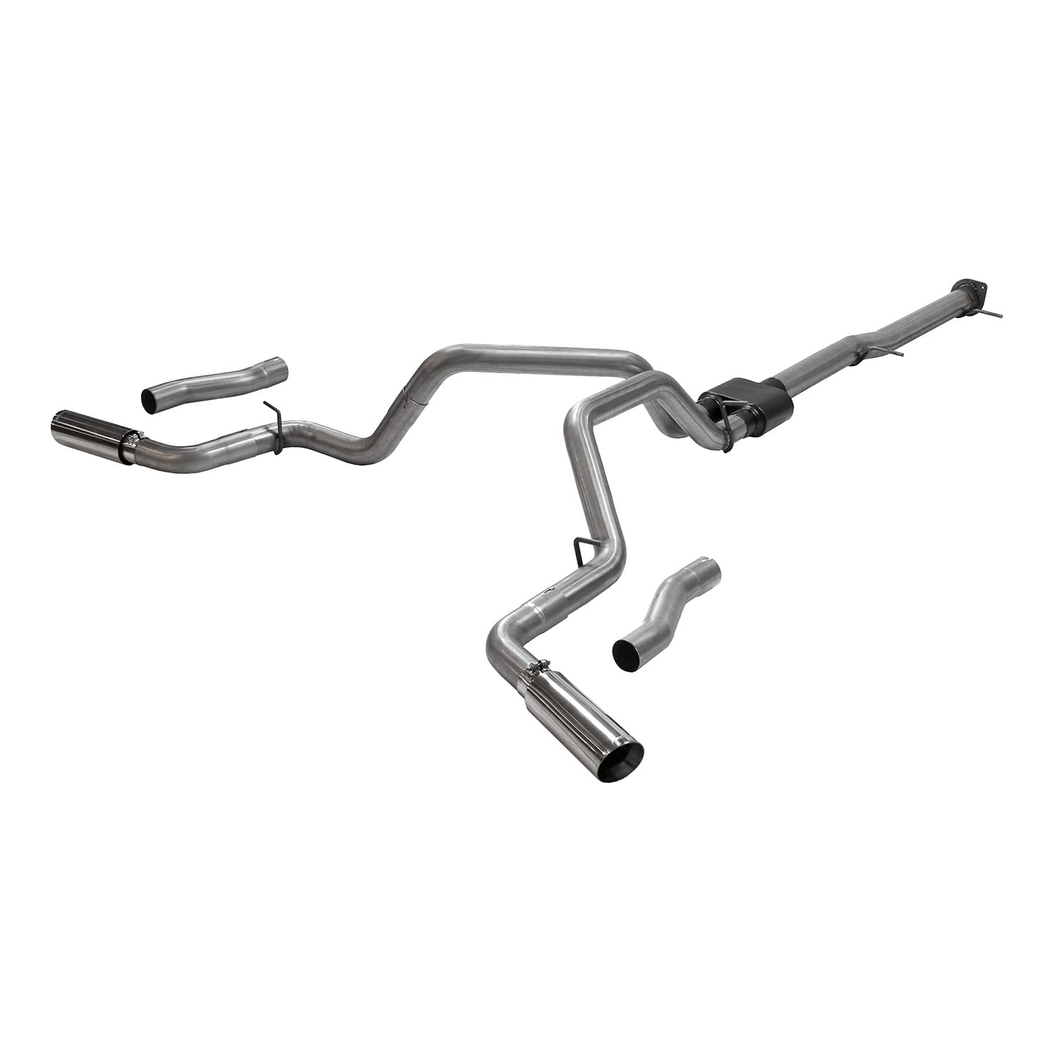 Flowmaster 818112 Outlaw Cat-Back Exhaust 3.5 To Dual 3 In Dual Rear Exit