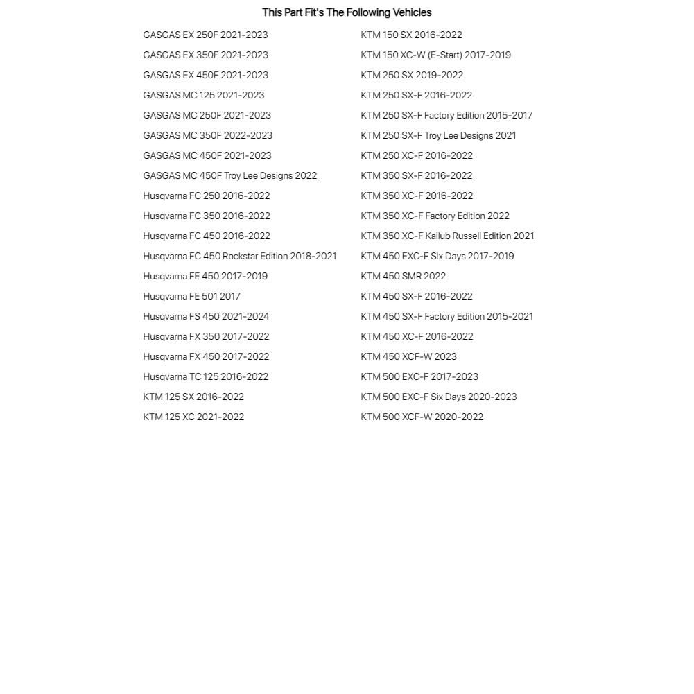 Tusk Aluminum Brake Pedal Orange Tip For Ktm 450 Sx-F 2016-2022