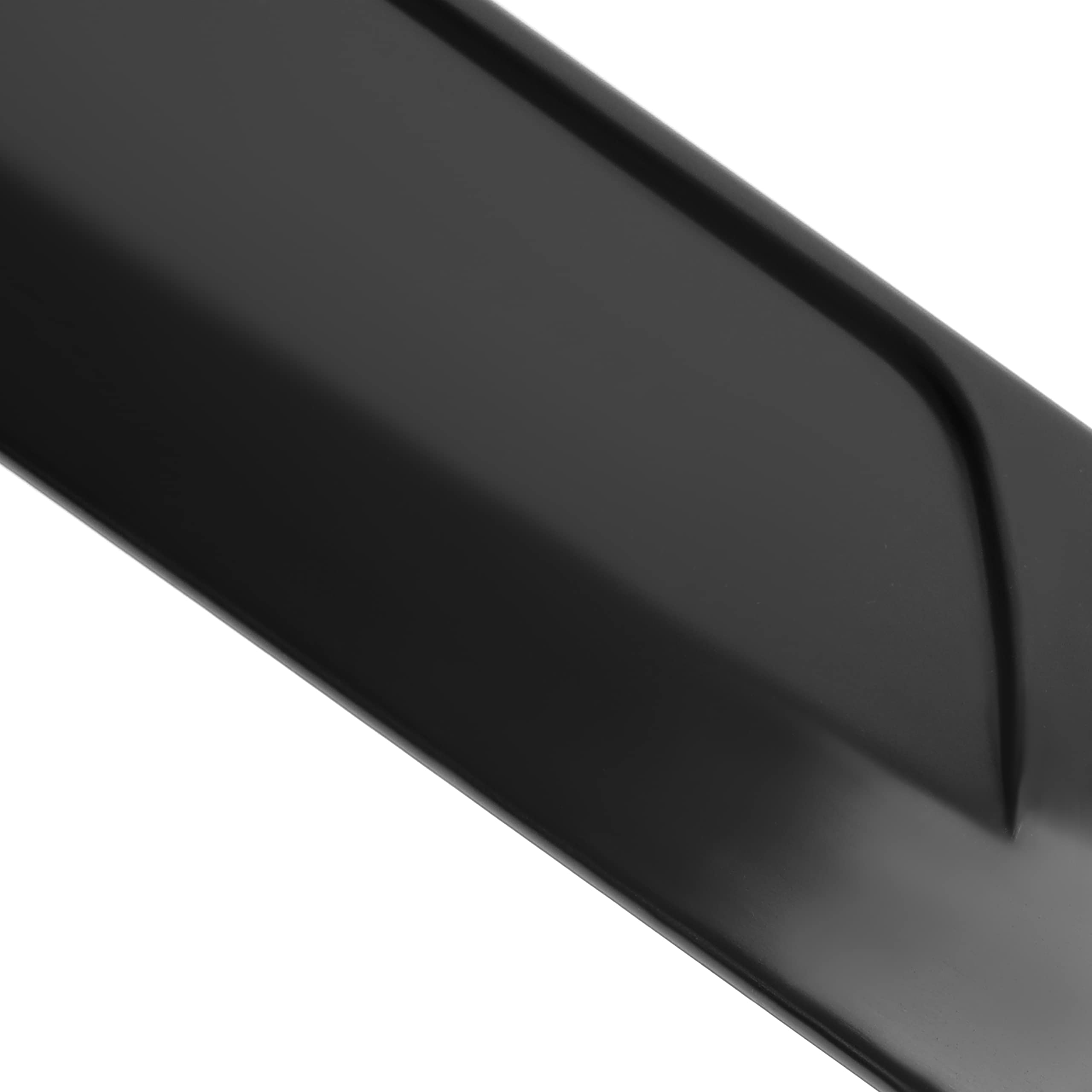 HECASA Side Skirts Body Kit Replacement Compatible with 2015-2023 Dodge Charger SRT Black Pair Rocker Panels Guard Side Extensio