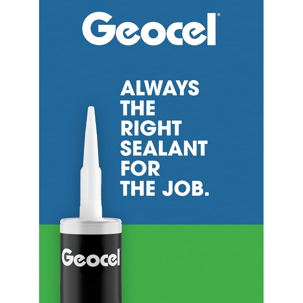 Geocel Gc28100 Pro Flex Rv Flexible Sealant - 10 Oz., Clear