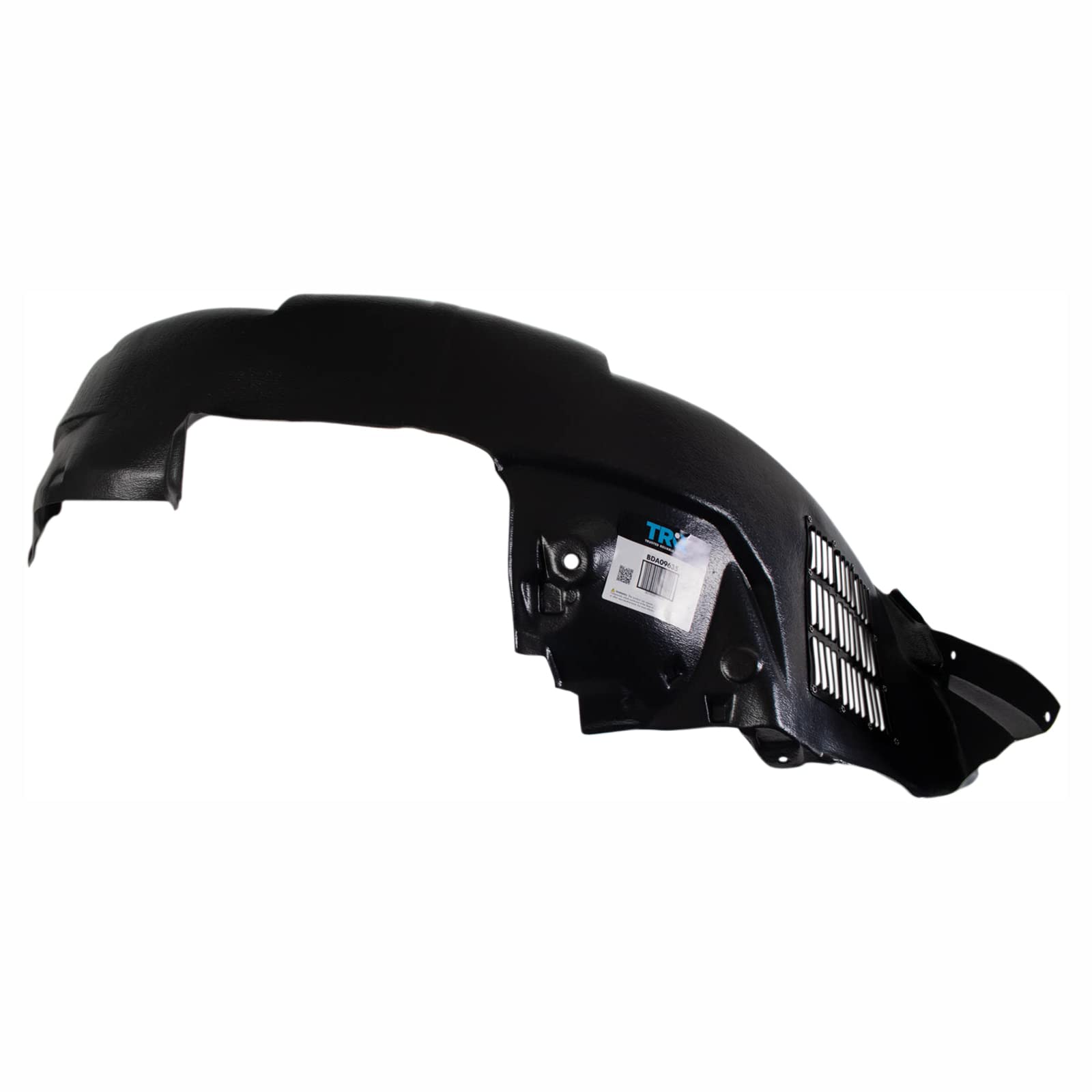 Trq Front Inner Fender Liner Set Compatible With 2010-2011 Kia Soul Ki1248114 Ki1249114