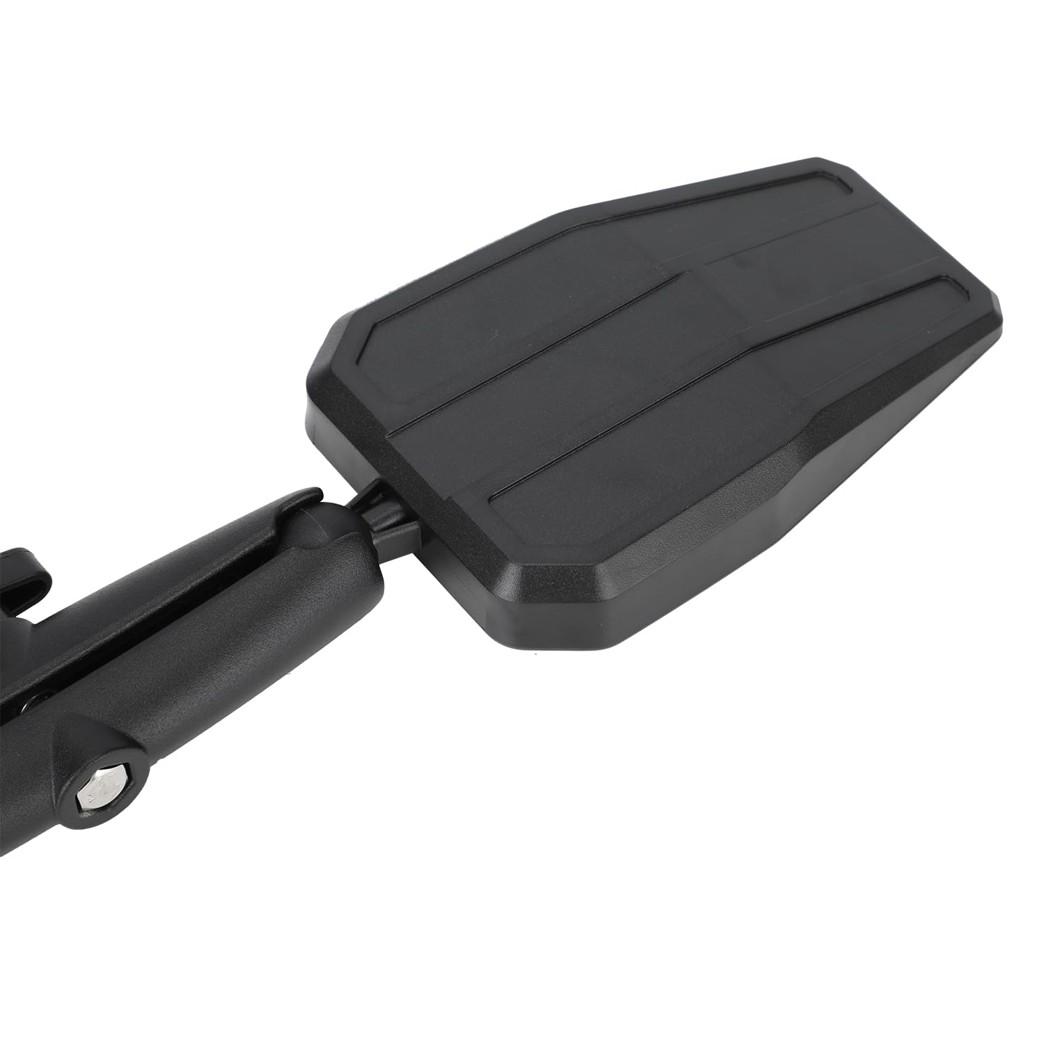 Iuvwisn Motorcycle Rear View Mirror 8/10Mm Angle Adjustable Aluminum Mirror Universal For Klr 650 Crf300L Drz400 Klx300 390/790/890/1290 Adventure R1250Gs Tenere 700 Adv Dirt Bike Dual Sport